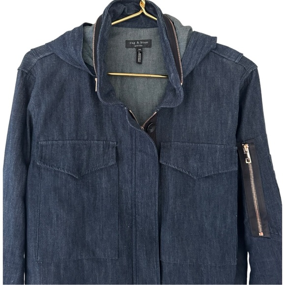 rag & bone • Chambray Denim Jacket - Picture 11 of 15